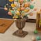 Glitzhome® 36" Lighted Easter Egg & Berries Urn Porch Tree with Timer